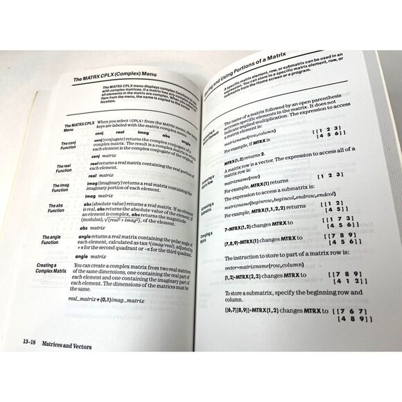 Texas Instruments TI-85 Graphing Calculator Guidebook Paperback User Manual - Picture 9 of 10
